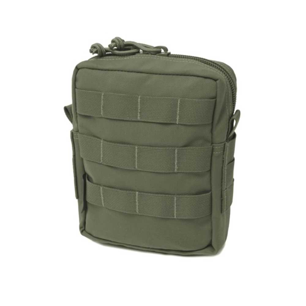 MEDIUM MOLLE UTILITY POUCH ZIPPED - OLIVE DRAB - 1 | YEO